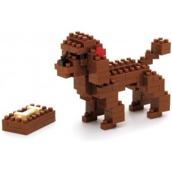 Caniche jouet NBC-060 NANOBLOCK | Miniature series