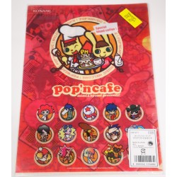 Pop N Music Folder Clear File With Konami Pop Ncafe Pop Nmusic Mini Japan Shop Eu