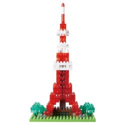 Tokyo Tower NBH-001R (transparent) NANOBLOCK der japanische mini...