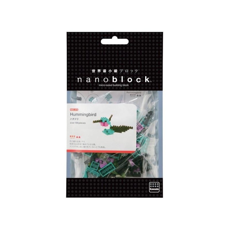 Nano Block Micro-Sized Building Blocks NBC-078 *NEW* NANOBLOCK Hummingbird 