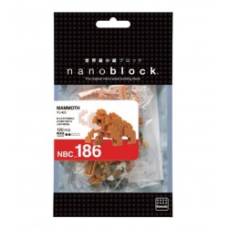 Mammoth NBC-186 NANOBLOCK the Japanese mini construction block | Miniature series