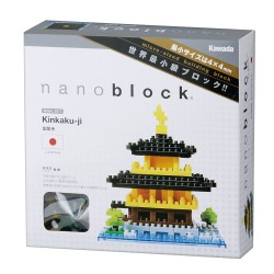 Kinkaku-ji NBH-011 NANOBLOCK the Japanese mini construction block | Sights to See series