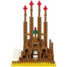 Sagrada Familia NBH-005 NANOBLOCK, mini bloques de construction japonaise | Sights to See series