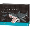 Grand requin blanc (Deluxe) NBM-027 NANOBLOCK | Middle Series