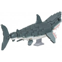 Grand requin blanc (Deluxe) NBM-027 NANOBLOCK | Middle Series