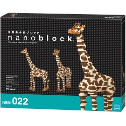 Giraffe (Deluxe) NBM-022 NANOBLOCK the Japanese mini construction block | Middle Series