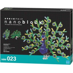 Pfau (Deluxe) NBM-023 NANOBLOCK der japanische mini Baustein | Middle Series