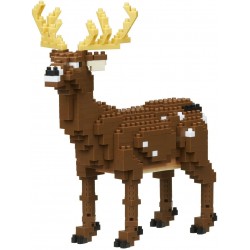 Cerf (Deluxe) NBM-024 NANOBLOCK, mini bloques de construction japonaise