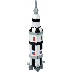 Fusée Saturn V NBH-130 NANOBLOCK | Sights to See series