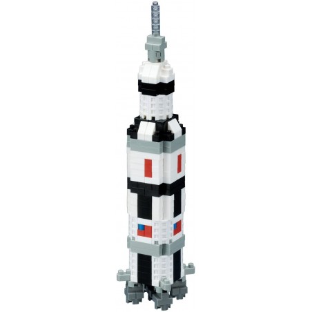 Saturn V Rocket NBH-130 NANOBLOCK the Japanese mini construction block | Sights to See series