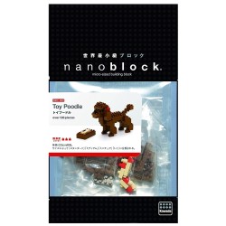 Caniche jouet NBC-060 NANOBLOCK | Miniature series