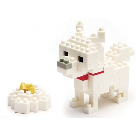 Hokkaido Dog (old version) NBC-005 NANOBLOCK | Miniature series