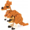 Kangourou (ancienne version) NBC-092 NANOBLOCK, mini bloques de construction japonaise | Miniature series