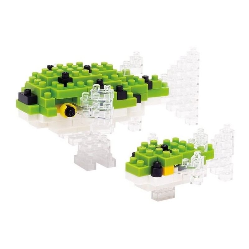 Grüner Kugelfisch NBC-085 NANOBLOCK der japanische mini Baustein | Miniature series
