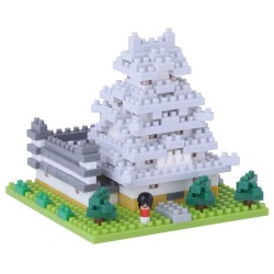 The White House NBH-144 NANOBLOCK the Japanese mini construction