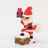 Père Noël sur la cheminée NBC-127 NANOBLOCK | Holiday series