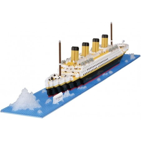 Titanic NB-021 NANOBLOCK, mini bloques de construction japonaise | Advanced-series