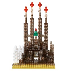 Sagrada Familia (ver. 10e anniversaire) NBH-005R NANOBLOCK | Sights to See series