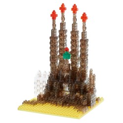 Sagrada Familia (ver. 10. Jubiläum) NBH-005R NANOBLOCK | Sights to...