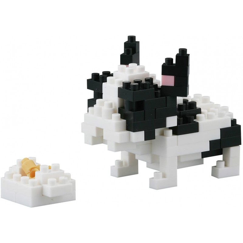 Details about  / JXK 1:12 JXK058B Mini 5pcs French Bulldog Puppy Animal Model Toys Decor Presale