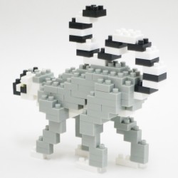 Katta Lemur NBC-166 NANOBLOCK | Miniature series