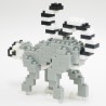 Lémur catta NBC-166 NANOBLOCK | Miniature series