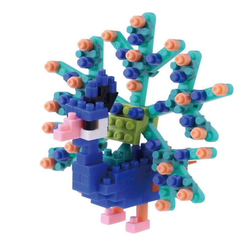 Pfau NBC-142 NANOBLOCK | Miniature series