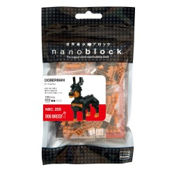 chien Dobermann NBC-255 NANOBLOCK mini bloques de construction japonaise | Miniature series