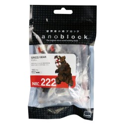 Grizzly Bear NBC-222 NANOBLOCK the Japanese mini construction block | Miniature series