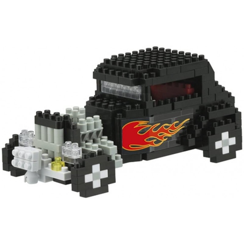 Hot Rod NBH-072 NANOBLOCK the Japanese mini construction block | Sights to See series