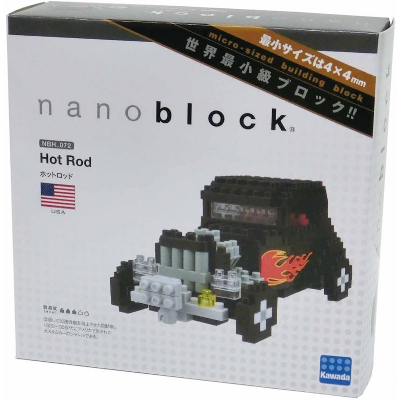 Nanoblock Monumentos Que Ver Hot Rod Nbh 072 Juegos De Construccion Sets Y Paquetes Completos