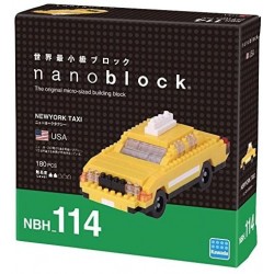 Taxi de New York NBH-114 NANOBLOCK, mini bloques de construction japonaise | Sights to See series