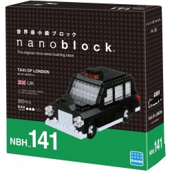Taxi de Londres NBH-141 NANOBLOCK, mini bloques de construction japonaise | Sights to See series