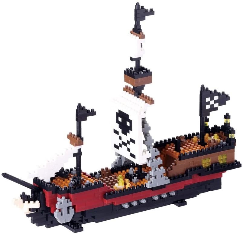 Navire pirate Nanoblock Édition Deluxe NB-050 Kawada