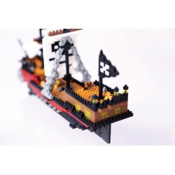 Navire pirate NBM-011 NANOBLOCK | Middle Series