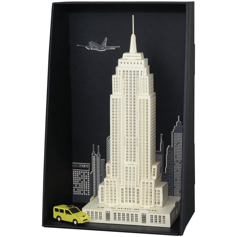 Empire State Building PN-122 Paper Nano von Kawada