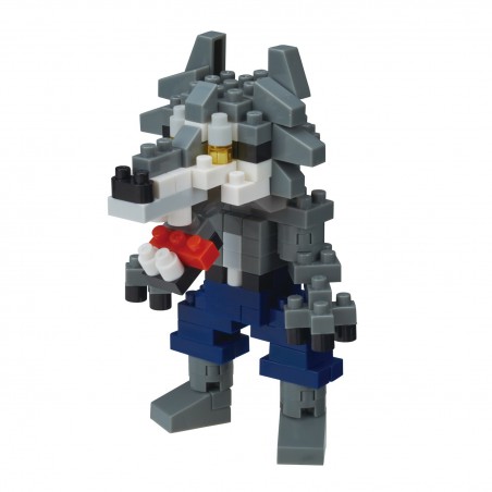 Loup-garou NBC-313 NANOBLOCK, mini bloques de construction japonaise | Miniature series