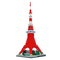 Tokioter Turm Deluxe NB-022 NANOBLOCK der japanische mini Baustein...