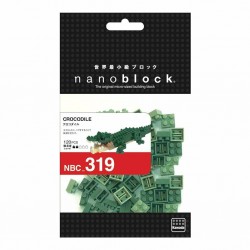 Crocodile NBC-319 NANOBLOCK mini bloques de construction japonaise | Miniature series