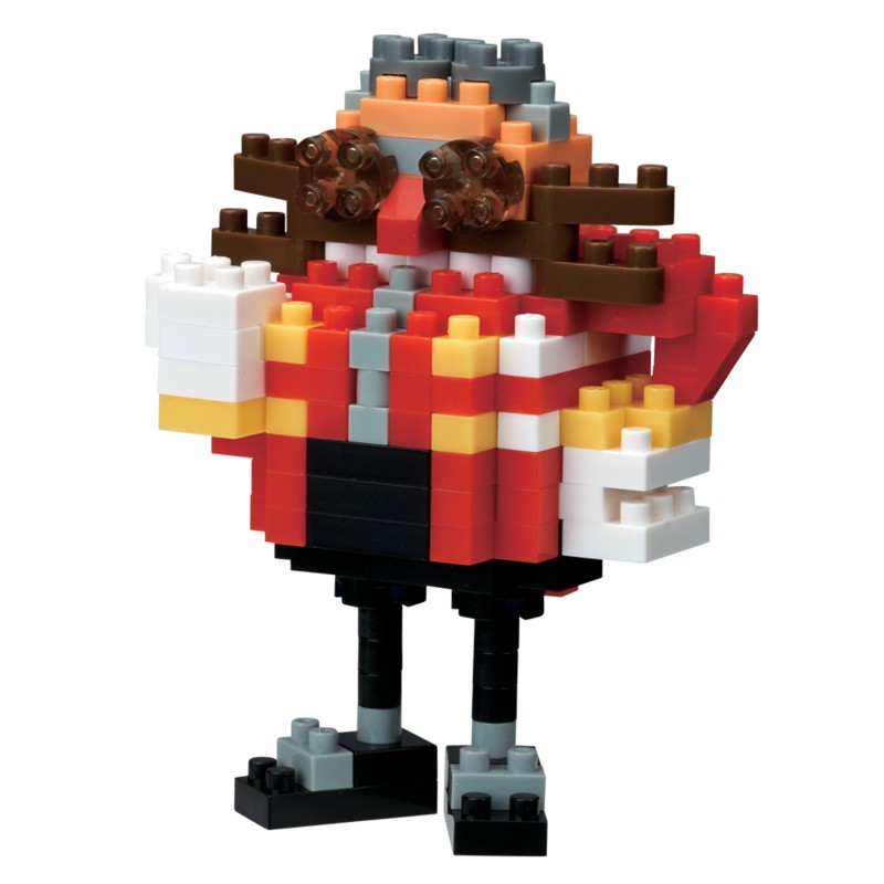 Doktor Eggman NBCC-083 NANOBLOCK trifft Sonic the Hedgehog