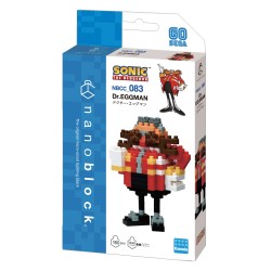 Docteur Eggman NBCC-083 NANOBLOCK recontre Sonic the Hedgehog