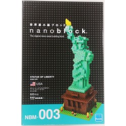 Freiheitsstatue NBM-003 NANOBLOCK der japanische mini Baustein | Middle series