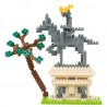 Statue von Date Masamune NBH-045 NANOBLOCK der japanische mini Baustein | Middle series