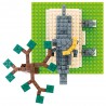 Statue de Date Masamune NBH-045 NANOBLOCK mini bloques de construction japonaise | Middle series