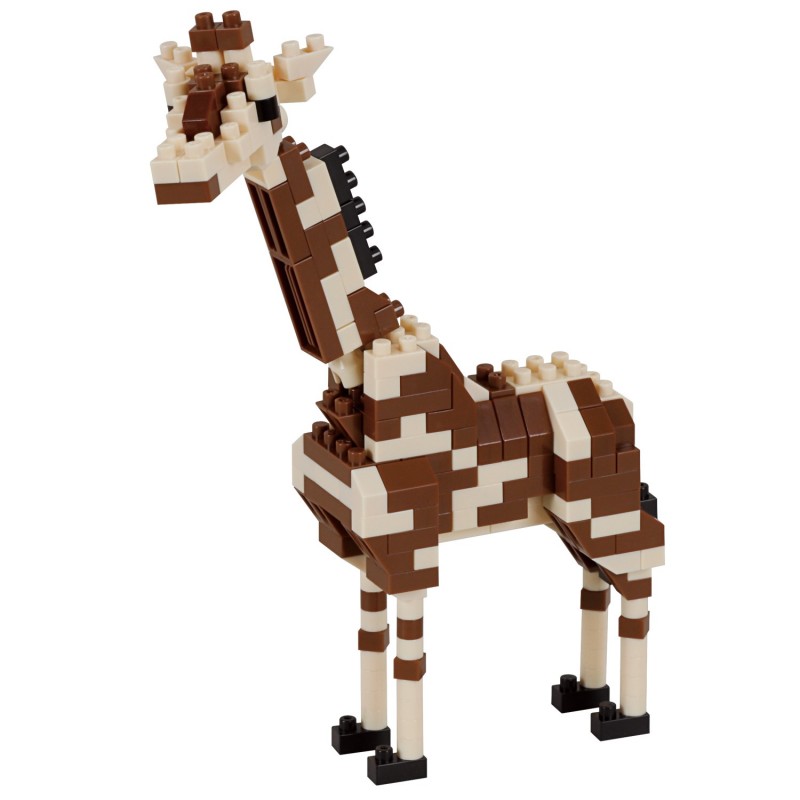 Giraffe New Ver Nbc 327 Nanoblock The Japanese Mini Construction Block Miniature Series