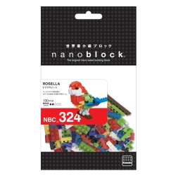 Rosellasittich NBC-324 NANOBLOCK | Miniature series