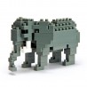 Afrikanischer Elefant (alte Ver.) NBC-035 NANOBLOCK der japanische mini Baustein | Miniature series