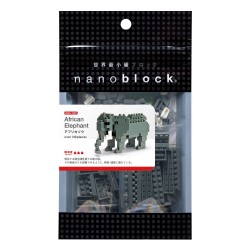 African Elephant (old ver.) NBC-035 NANOBLOCK | Miniature series