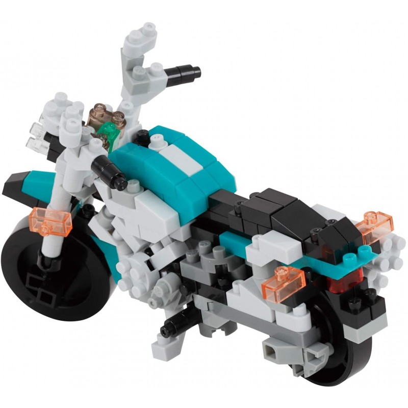 Motorcycle Nanoblock micro sized building block construction toy Kawada 