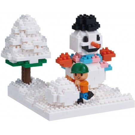 Jeux dans la neige NBH-165 NANOBLOCK | Sights to See series